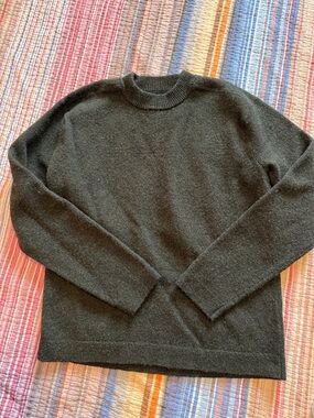 REI Cooperative Women’s Crewneck Wool Sweater in winter green